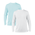 Vapor Apparel Sun Protection Men's Solar Long Sleeve 2-Pack