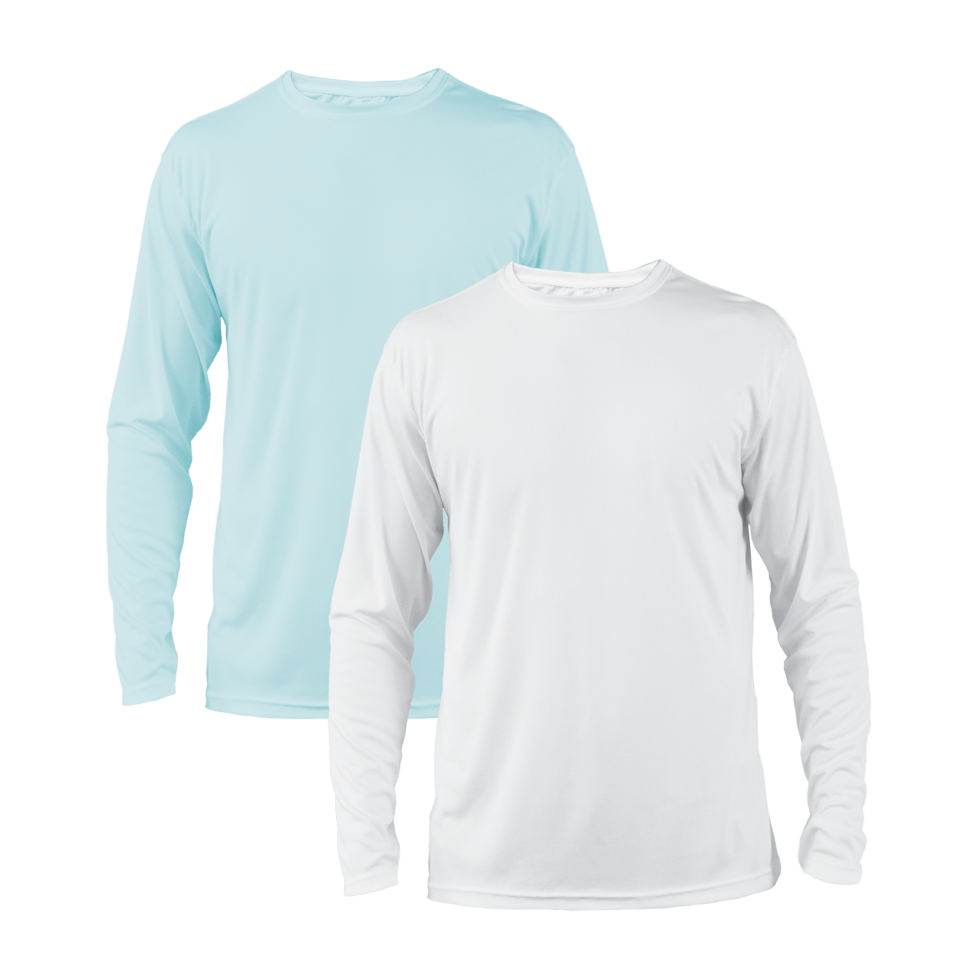 Vapor Apparel Sun Protection Men's Solar Long Sleeve 2-Pack