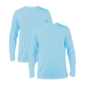 Vapor Apparel Sun Protection Men's Solar Long Sleeve 2-Pack