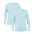 Vapor Apparel Sun Protection Men's Solar Long Sleeve 2-Pack