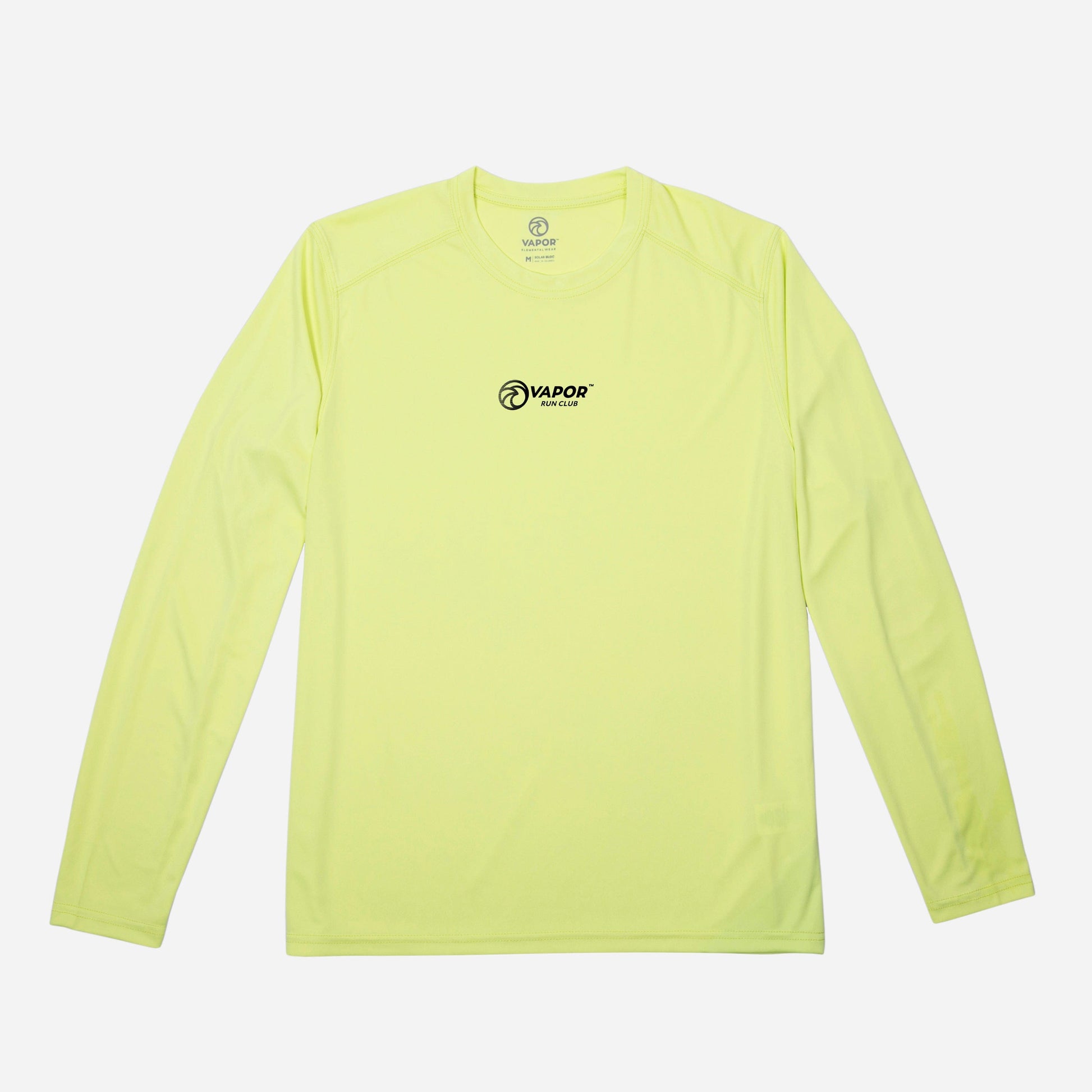 Vapor Run Club | Long Sleeve Sun Shirt Mens | Performance T-Shirt Lichen / 2XL