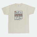 Vapor Apparel Sun Protection Mountain Triptych SpunSoft Tee