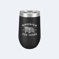 Vapor Apparel Sun Protection Palmetto Flag 16oz Wine Tumbler