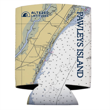 Pawleys Island Chart Can Cooler (4-Pack)