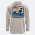 Vapor Apparel Sun Protection Pelican Waves SpunSoft Tech Hoodie