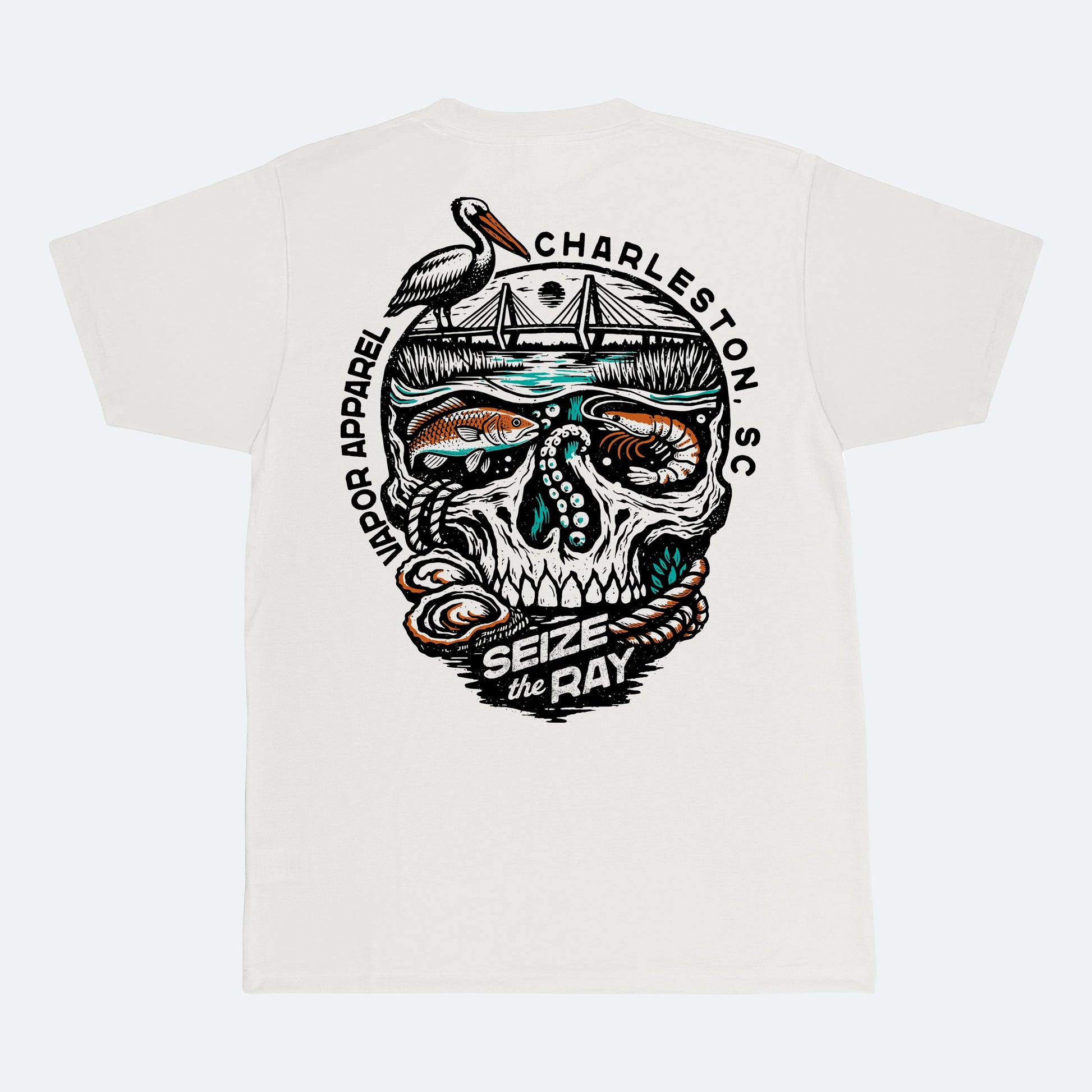 Vapor Apparel Sun Protection Pluff Mud Phantom SpunSoft Tech Short Sleeve