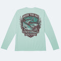 Vapor Apparel Sun Protection Redfish Badge Solar Long Sleeve