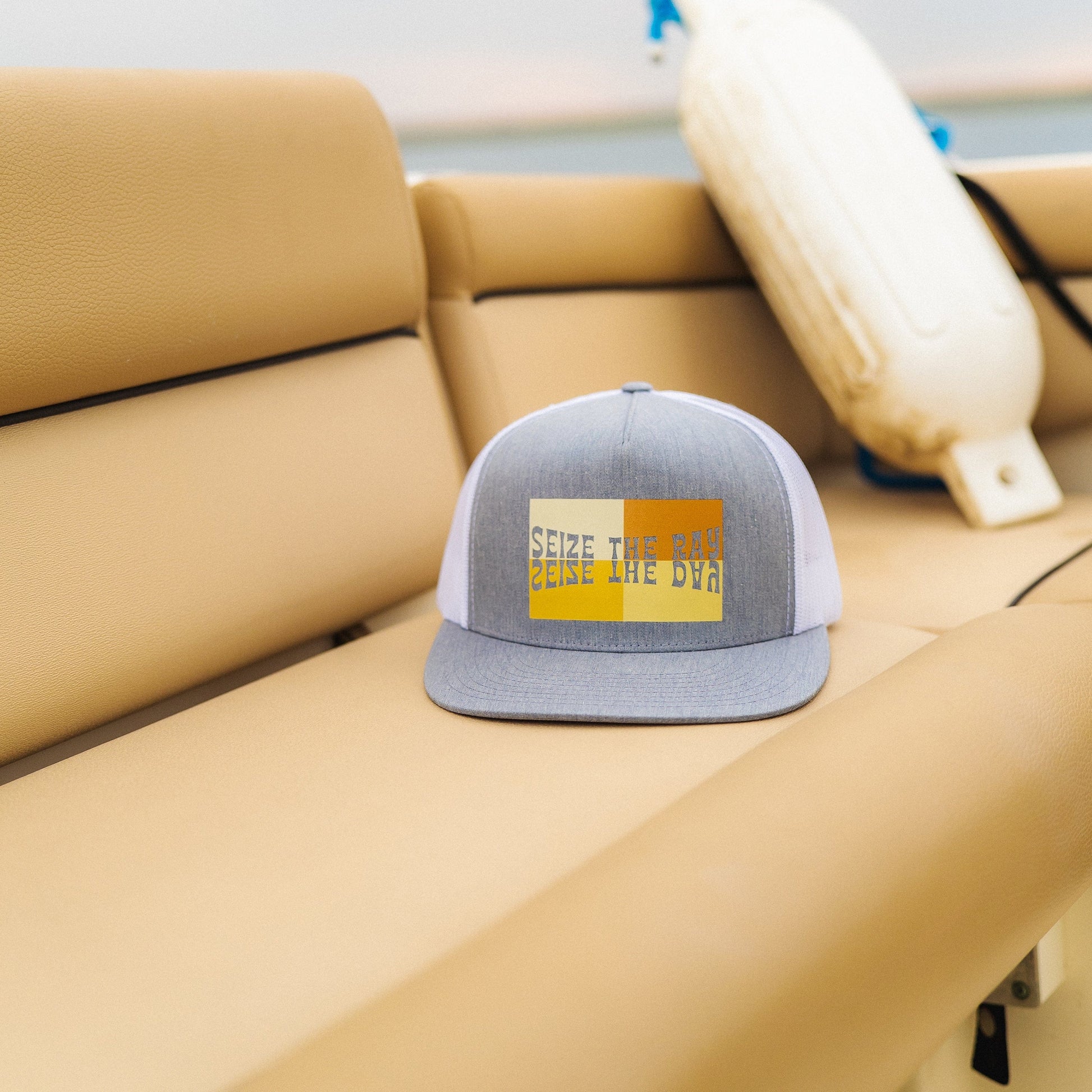 Vapor Apparel Sun Protection Seize the Day Reflection Trucker Hat