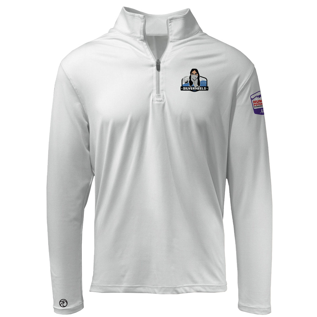 Vapor Apparel Sun Protection Silverheels Men's Midweight Quarter-Zip