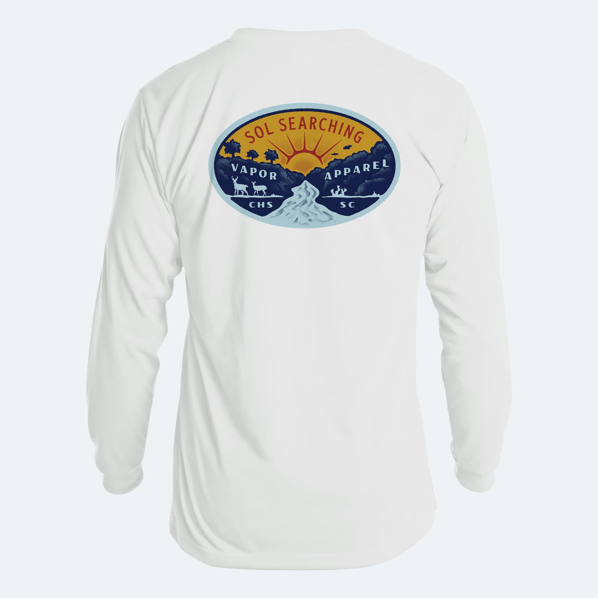 Vapor Apparel Sun Protection Sol Searching SpunSoft Tech Long Sleeve