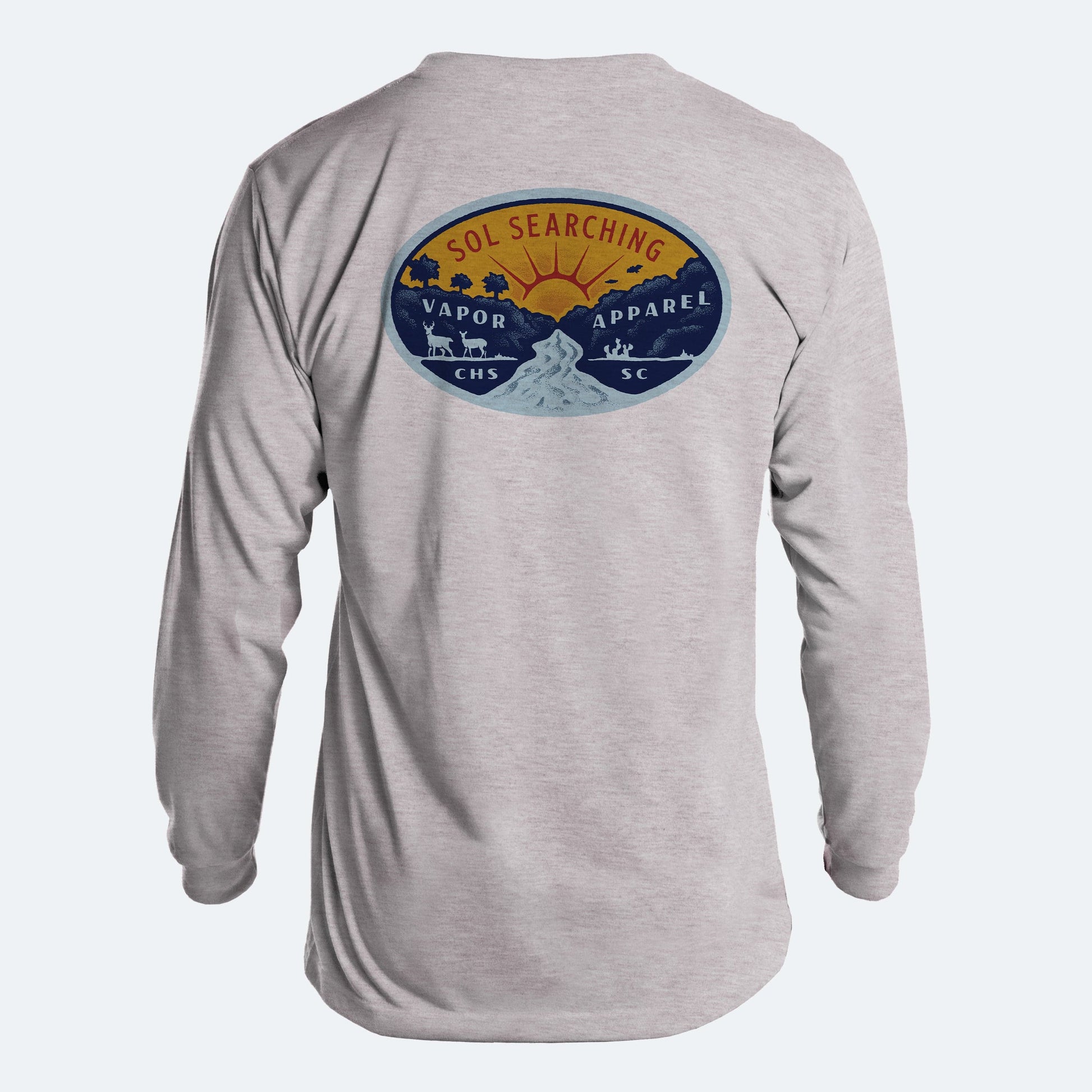 Vapor Apparel Sun Protection Sol Searching SpunSoft Tech Long Sleeve