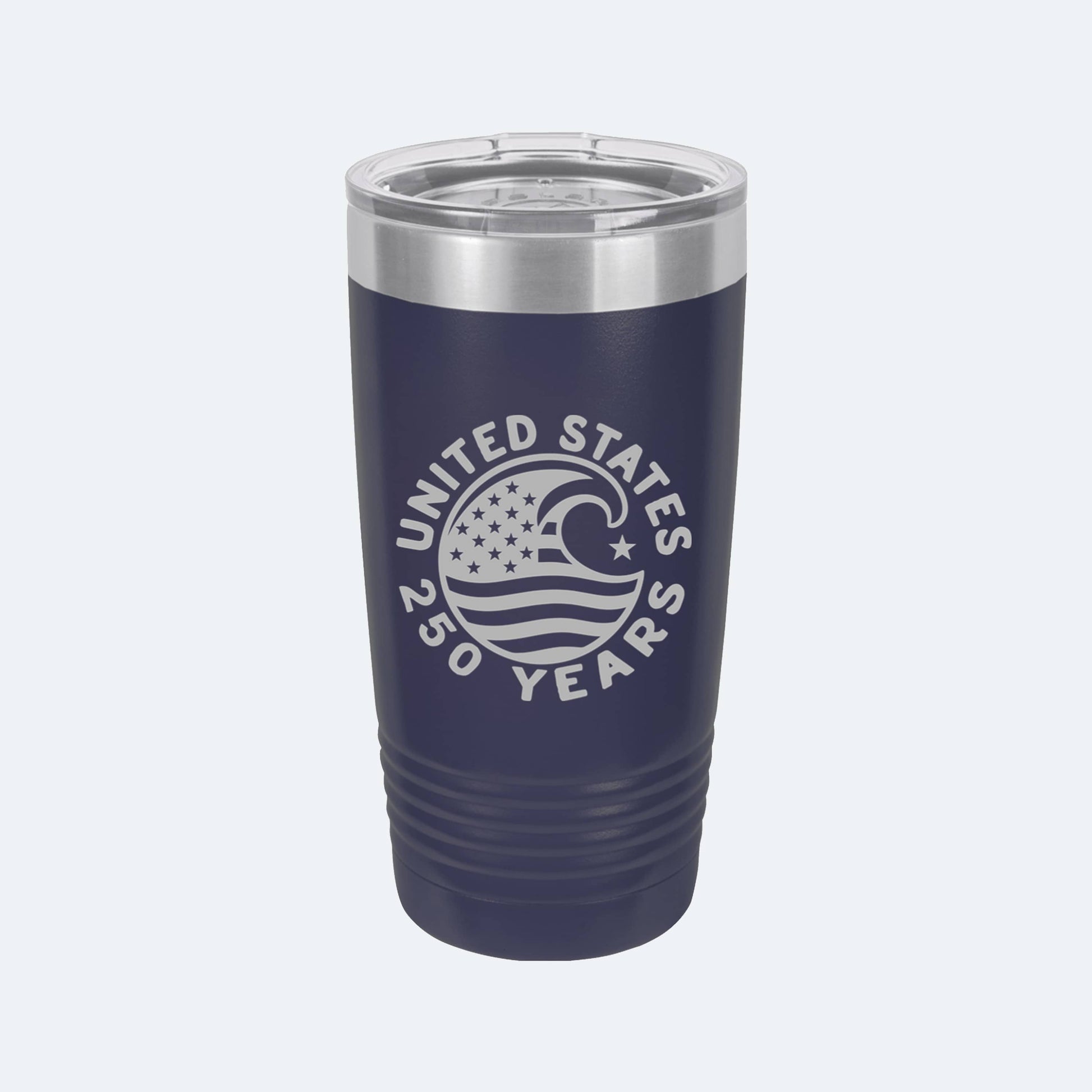 Vapor Apparel Sun Protection Stars + Stripes Wave 20oz Tumbler