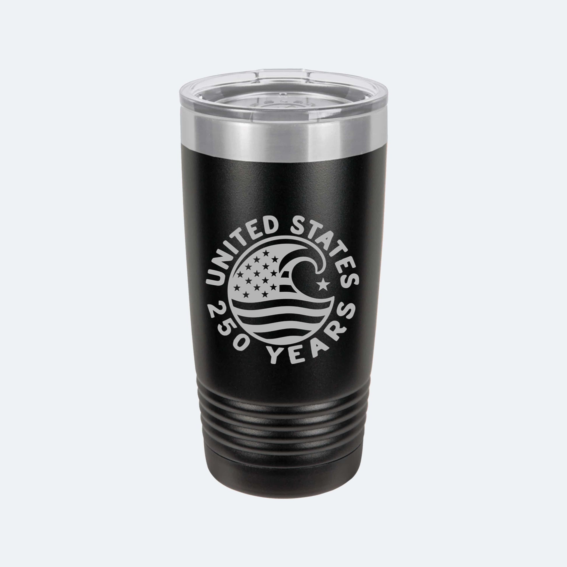 Vapor Apparel Sun Protection Stars + Stripes Wave 20oz Tumbler