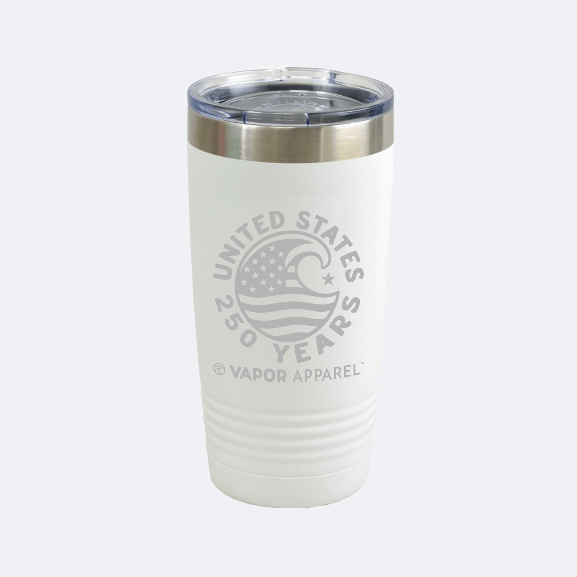 Vapor Apparel Sun Protection Stars + Stripes Wave 20oz Tumbler
