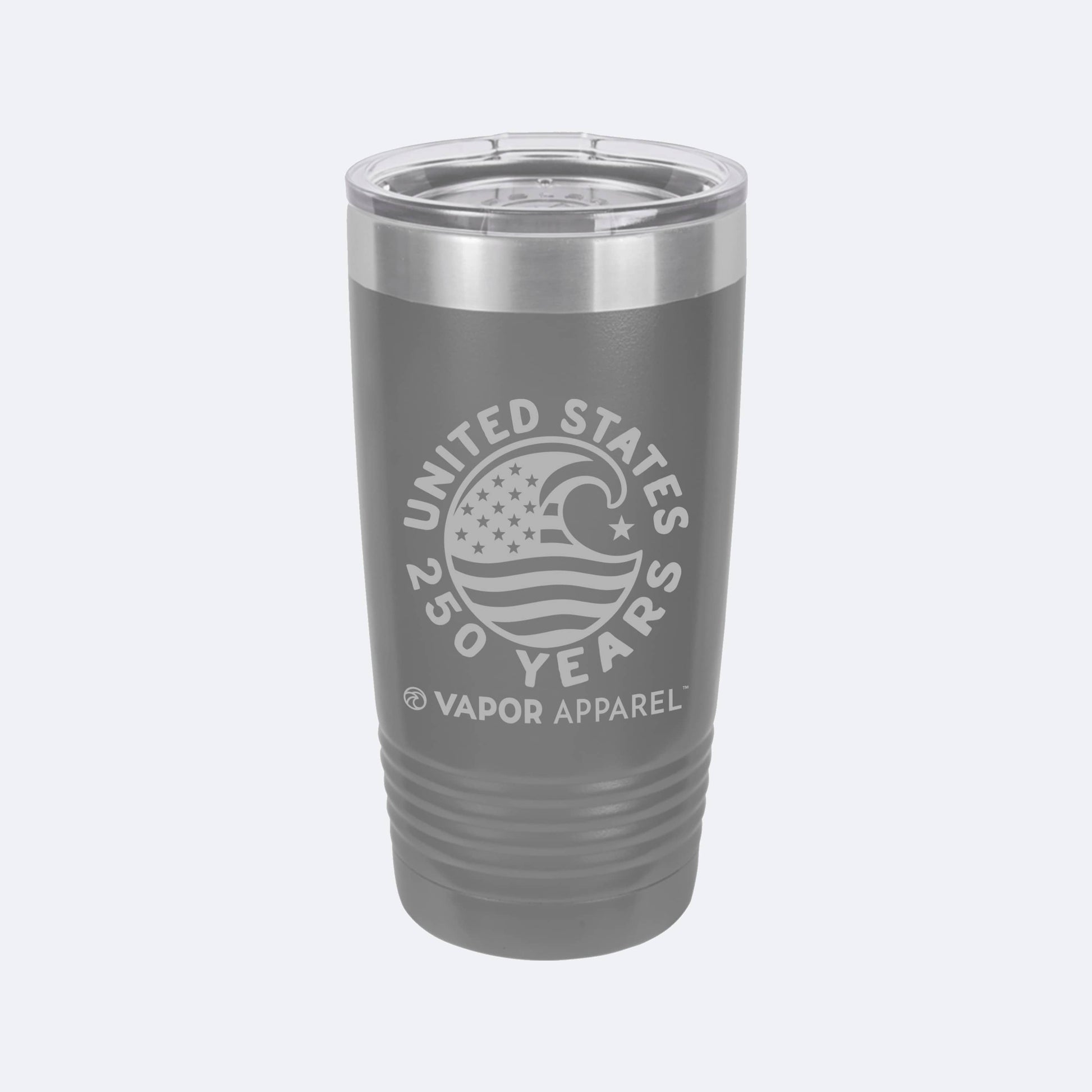 Vapor Apparel Sun Protection Stars + Stripes Wave 20oz Tumbler