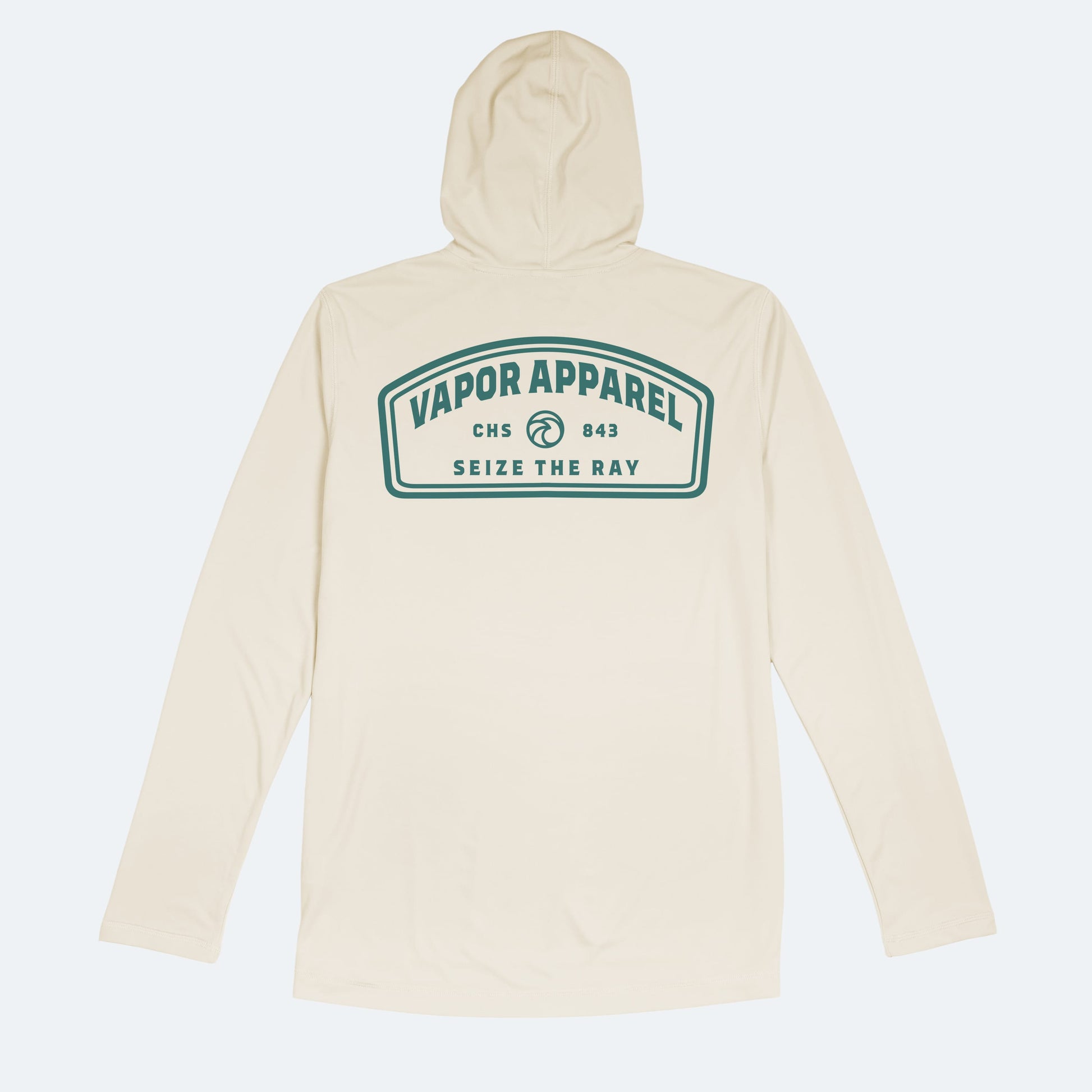 Vapor Apparel Sun Protection STR Teal Solar Hoodie