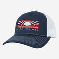 Vapor Apparel Sun Protection Sunset Horizon USA Trucker Hat
