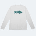 Vapor Apparel Sun Protection Teal Redfish Solar Long Sleeve