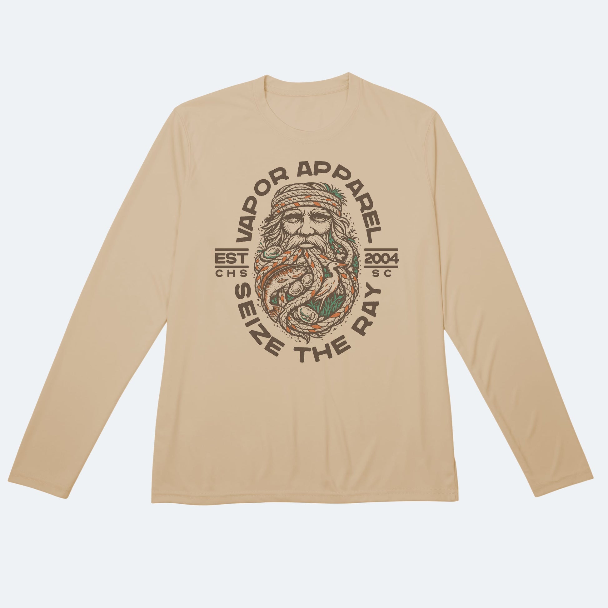 Vapor Apparel Sun Protection The Tide Keeper Solar Long Sleeve