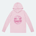 Vapor Apparel Sun Protection Toddler Beach Line Art Solar Hoodie