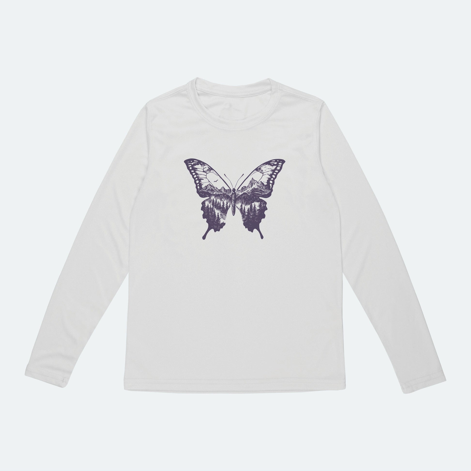 Vapor Apparel Sun Protection Toddler Butterfly Solar Shirt
