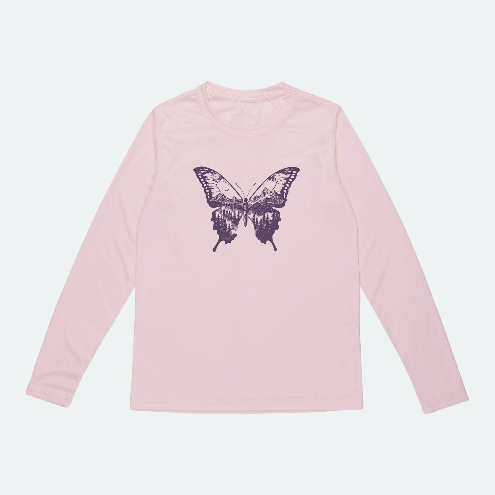 Vapor Apparel Sun Protection Toddler Butterfly Solar Shirt