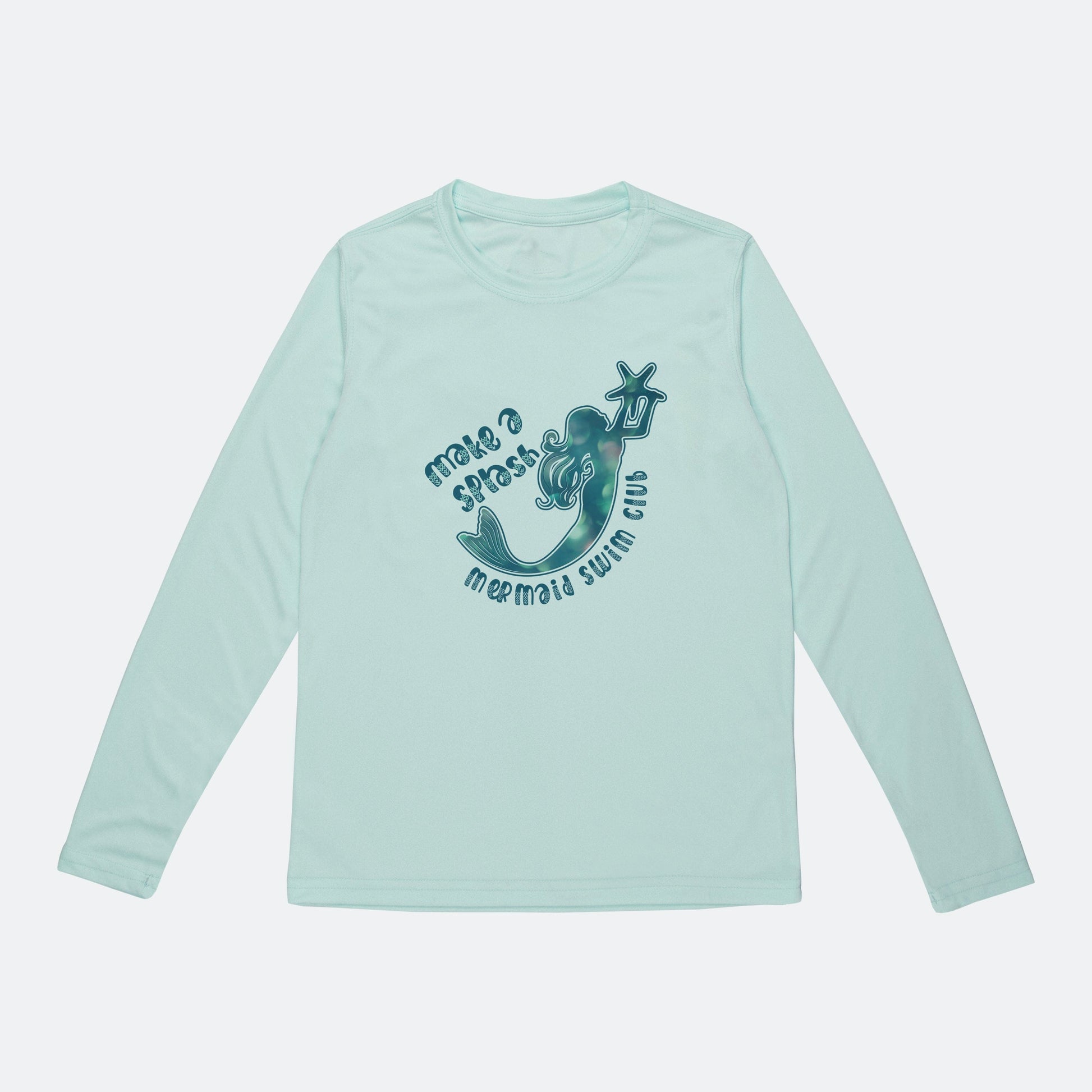 Vapor Apparel Sun Protection Toddler Mermaid Swim Club Solar Shirt