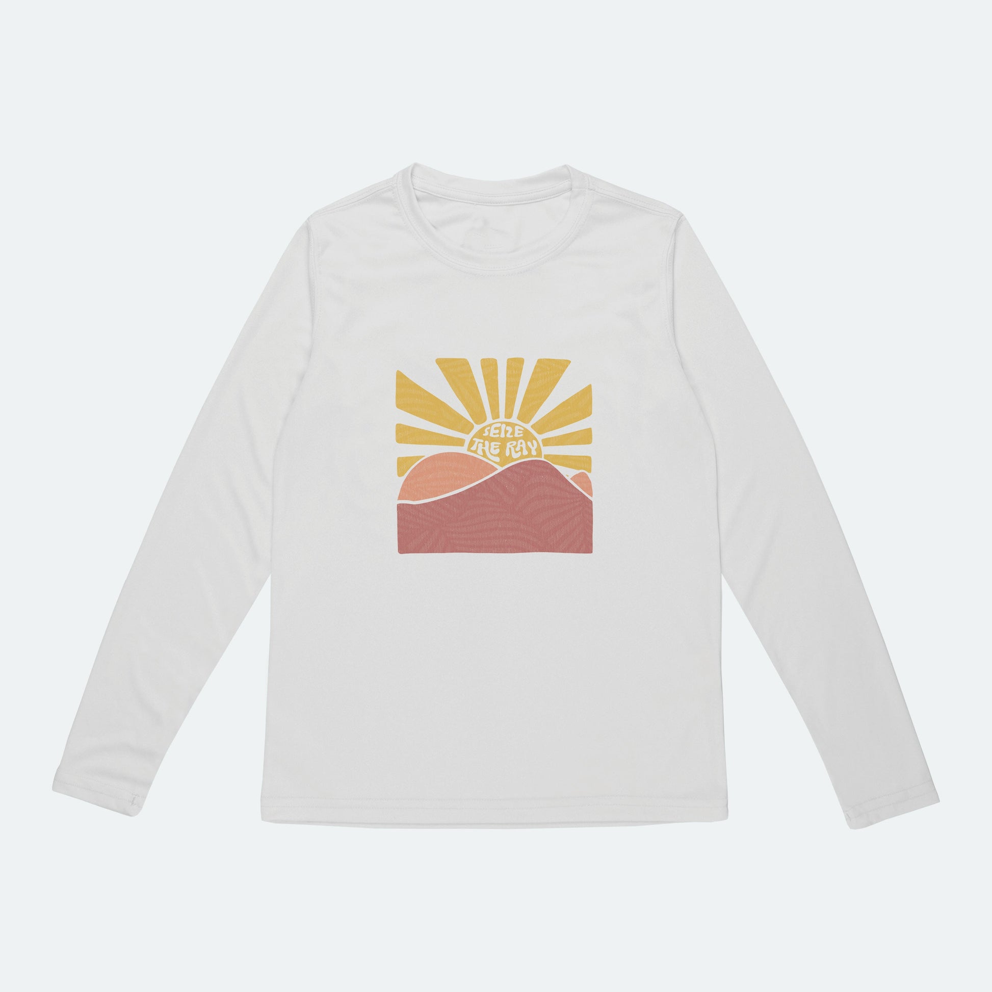 Vapor Apparel Sun Protection Toddler Mountain Sunburst Solar Shirt