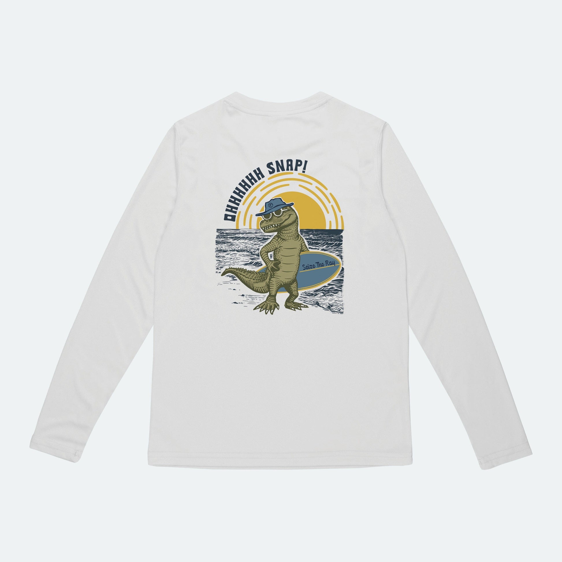 Vapor Apparel Sun Protection Toddler Oh Snap Gator Solar Shirt