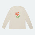 Vapor Apparel Sun Protection Toddler Simple Flower Solar Shirt