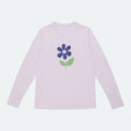 Vapor Apparel Sun Protection Toddler Simple Flower Solar Shirt