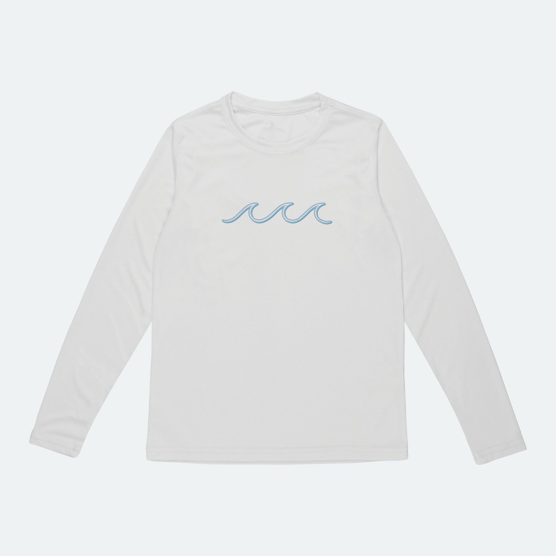 Vapor Apparel Sun Protection Toddler Simple Wave Solar Shirt