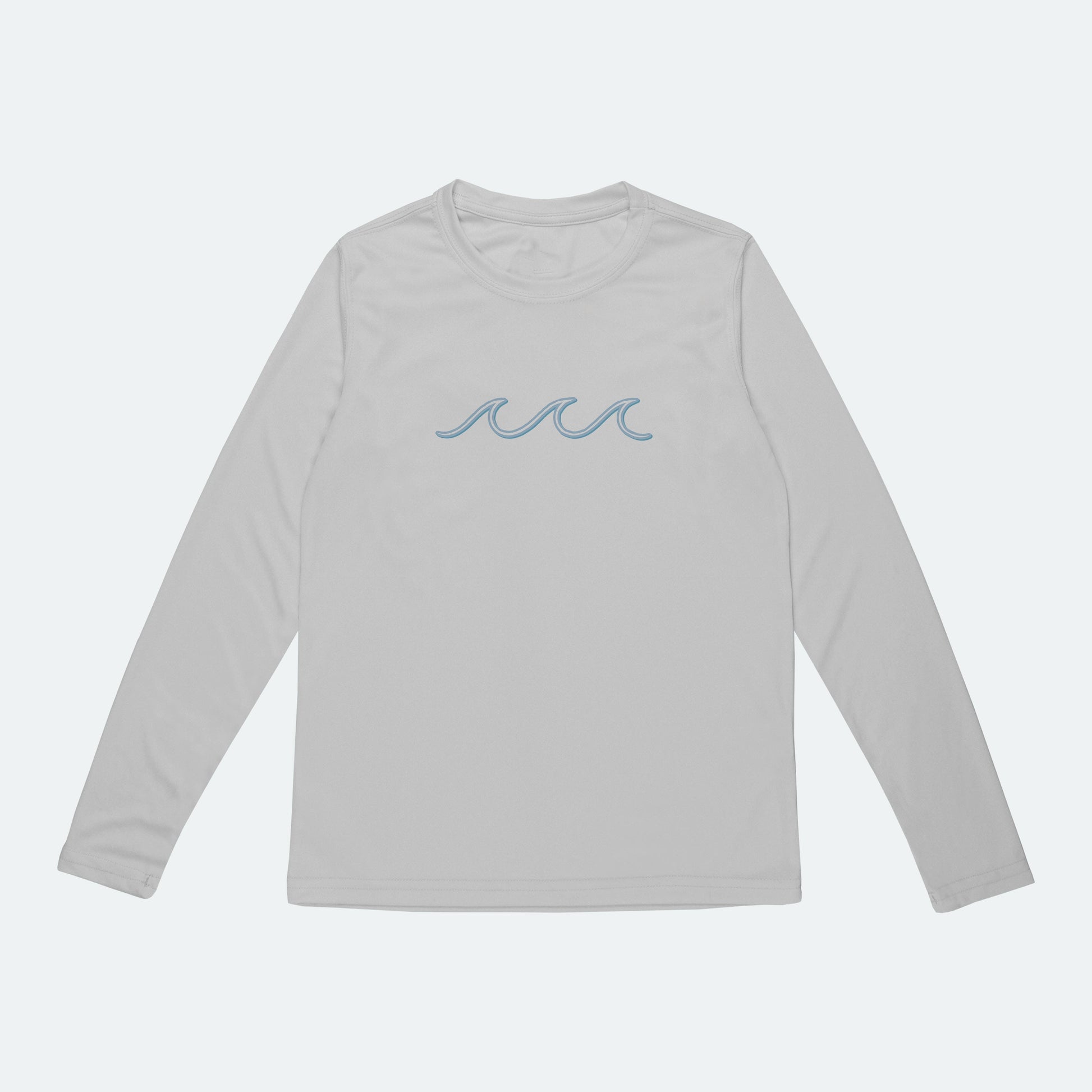 Vapor Apparel Sun Protection Toddler Simple Wave Solar Shirt