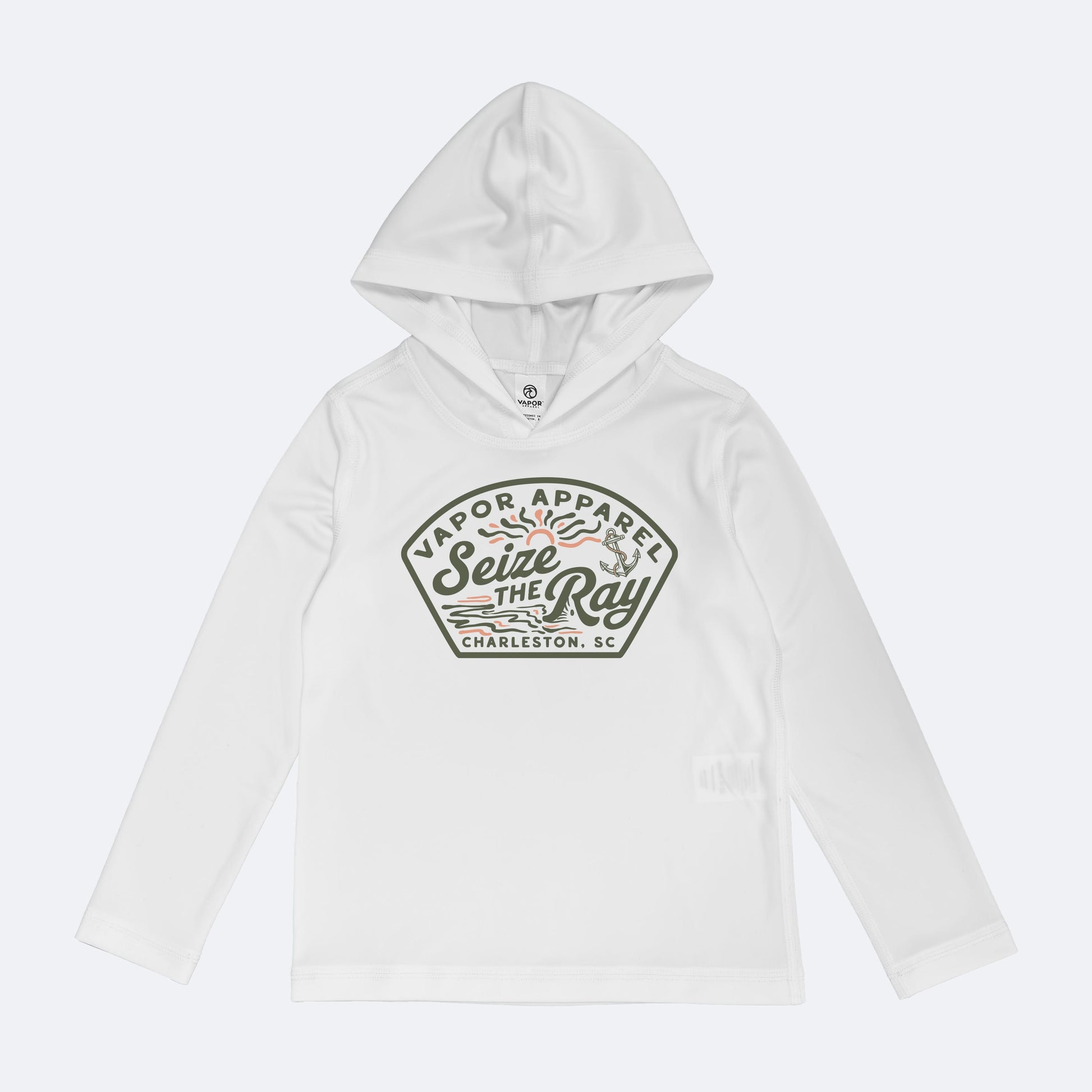 Vapor Apparel Sun Protection Toddler STR Anchor Solar Hoodie