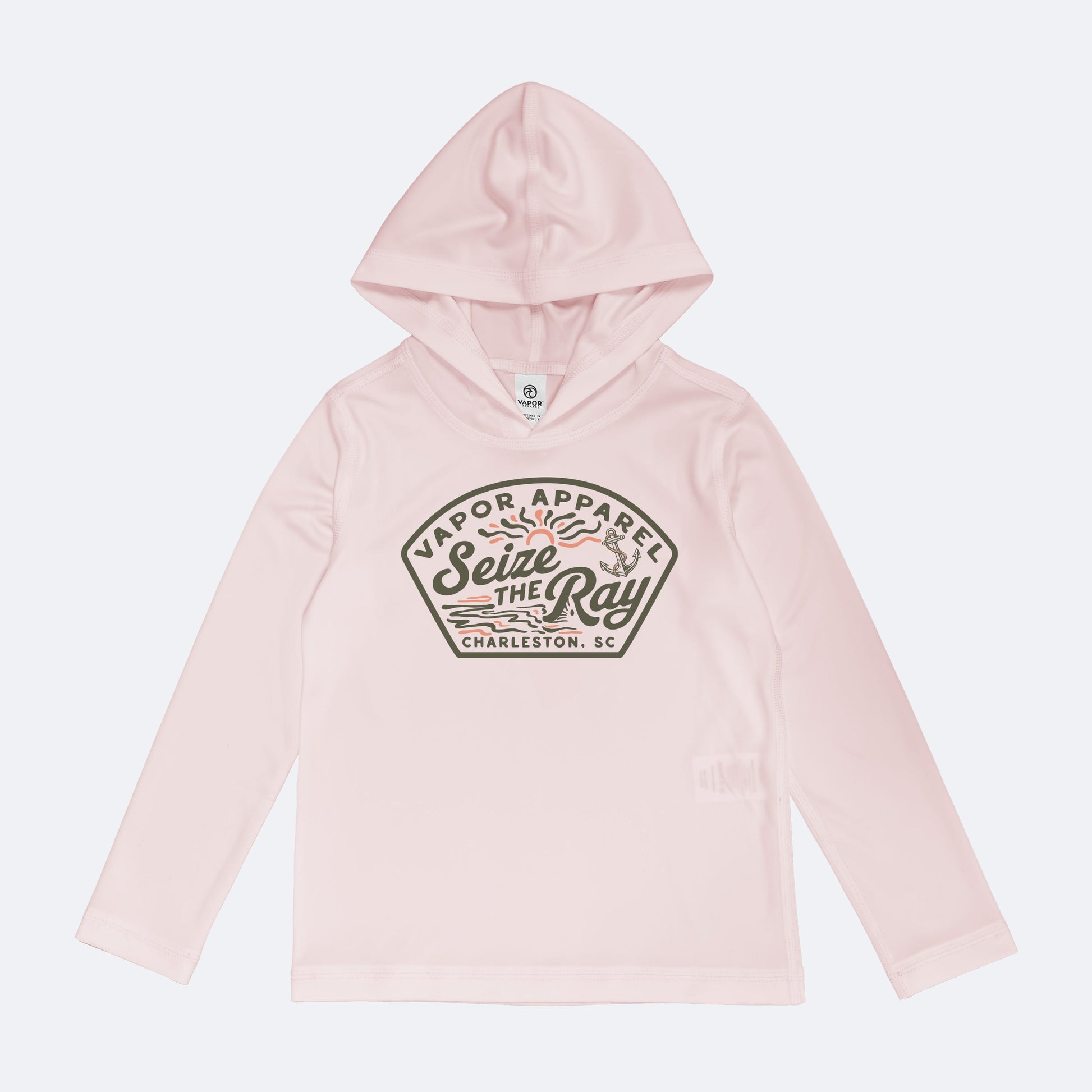 Vapor Apparel Sun Protection Toddler STR Anchor Solar Hoodie