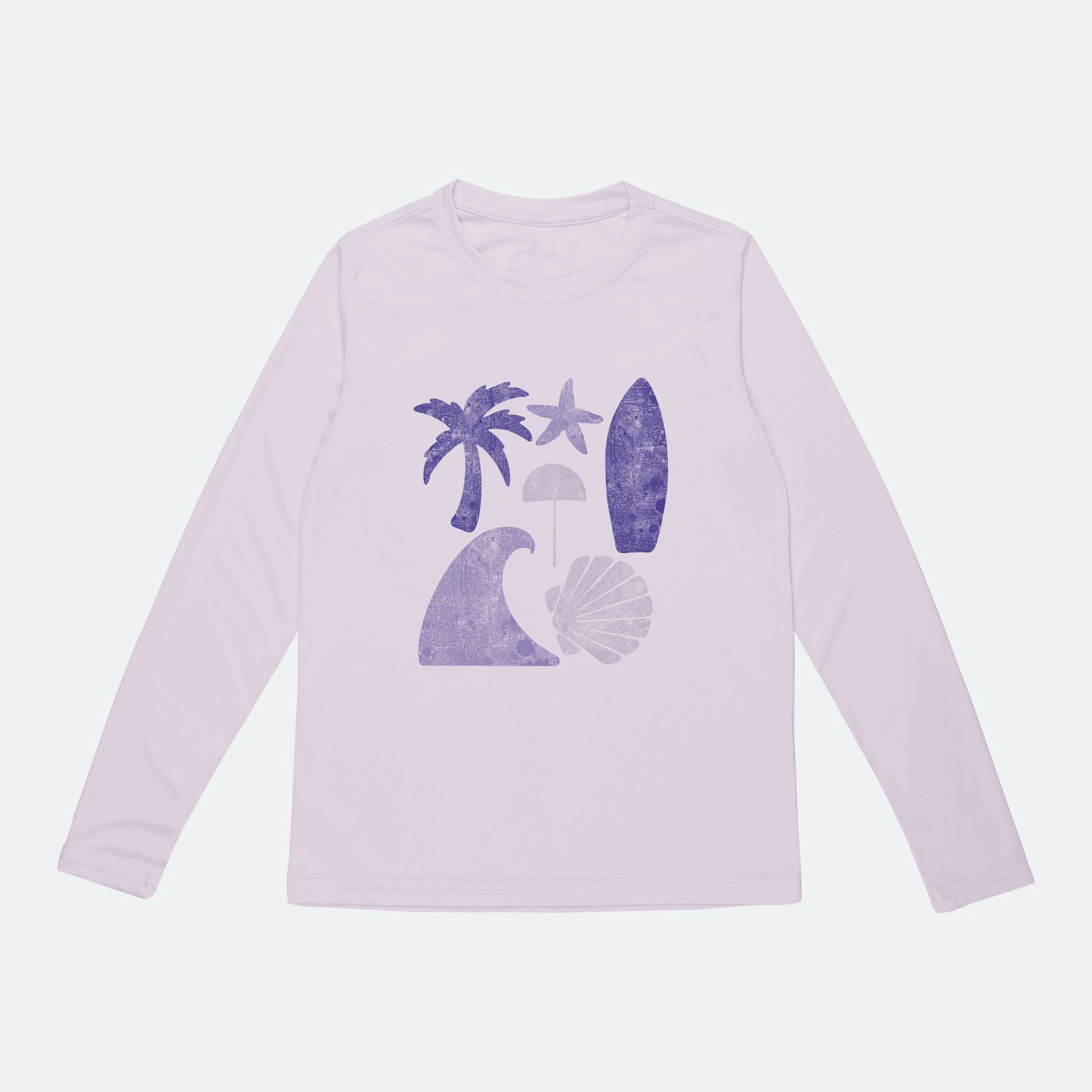 Vapor Apparel Sun Protection Toddler Summer Icons Solar Shirt