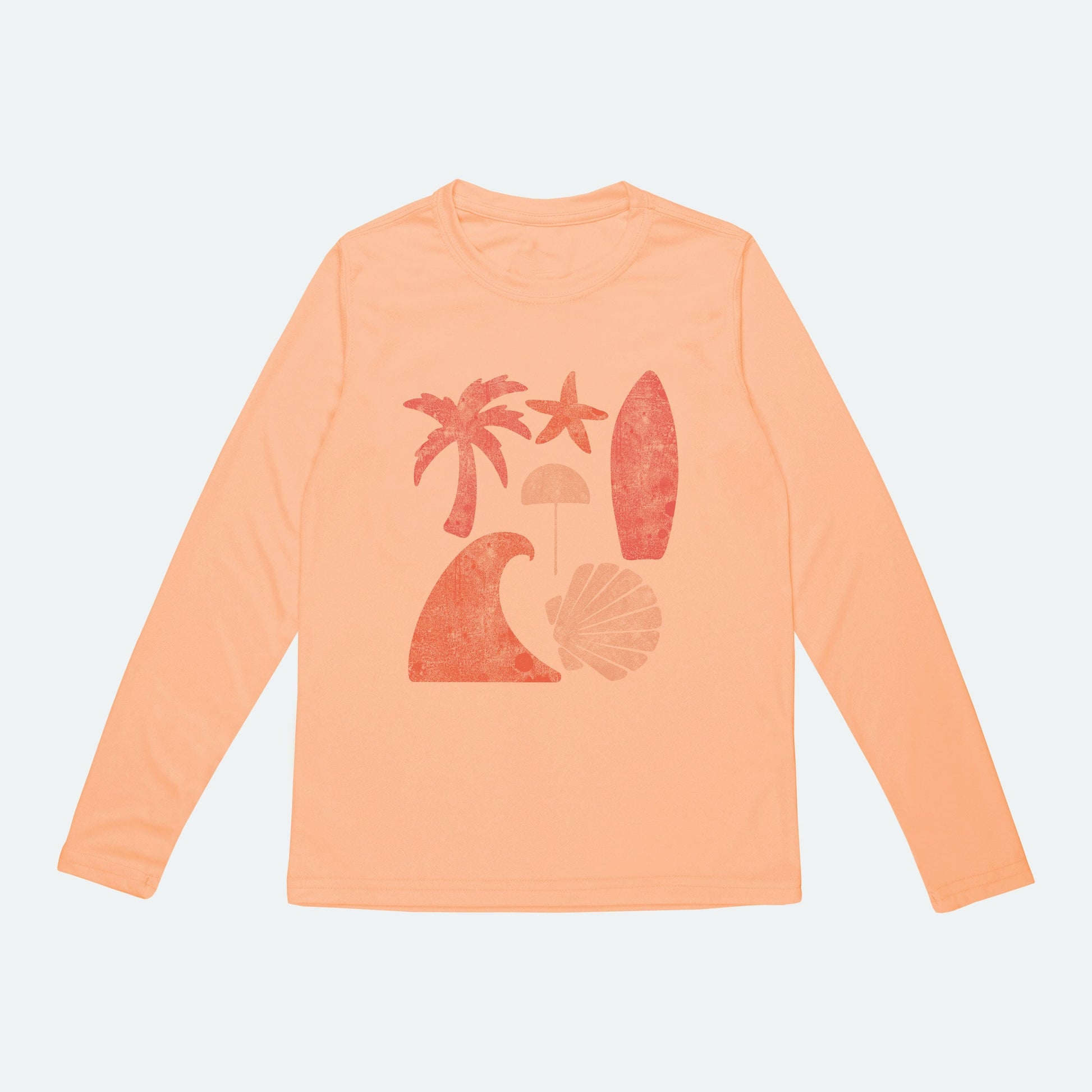 Vapor Apparel Sun Protection Toddler Summer Icons Solar Shirt
