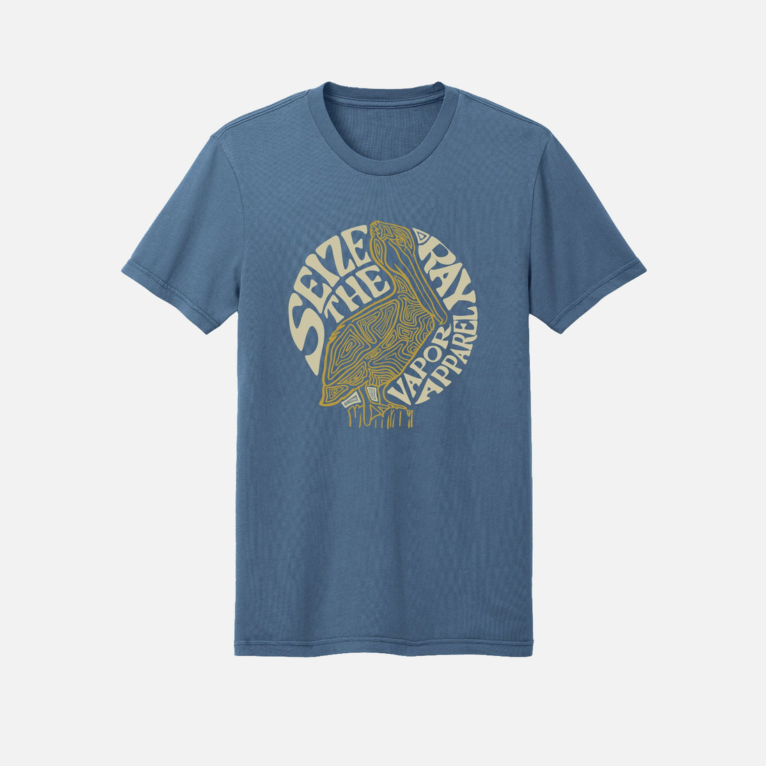 Vapor Apparel Sun Protection Topo Pelican Short Sleeve Tee