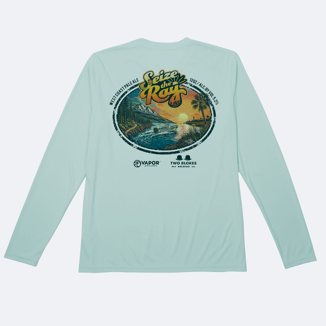 Vapor Apparel Sun Protection Two Blokes West Coast Pale Ale Solar Long Sleeve