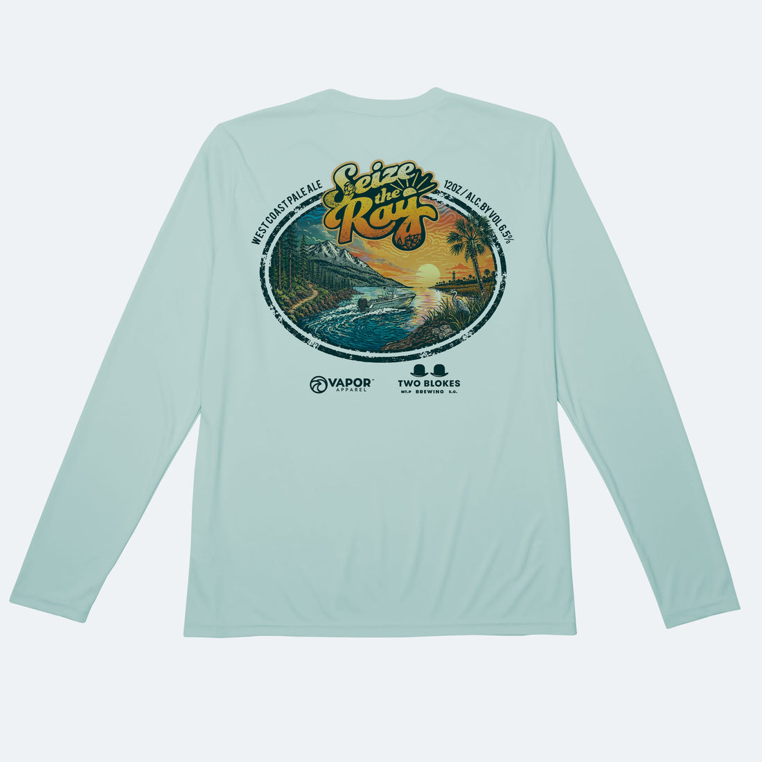 Vapor Apparel Sun Protection Two Blokes West Coast Pale Ale Solar Long Sleeve