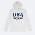Vapor Apparel Sun Protection USA Star Solar Hoodie