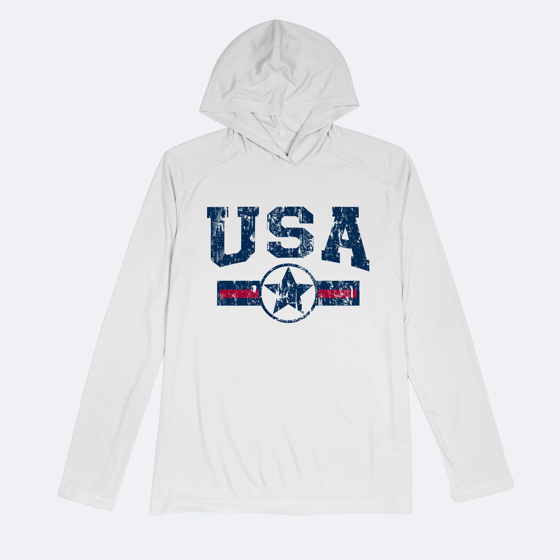 Vapor Apparel Sun Protection USA Star Solar Hoodie