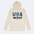 Vapor Apparel Sun Protection USA Star Solar Hoodie