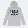 Vapor Apparel Sun Protection USA Star Solar Hoodie
