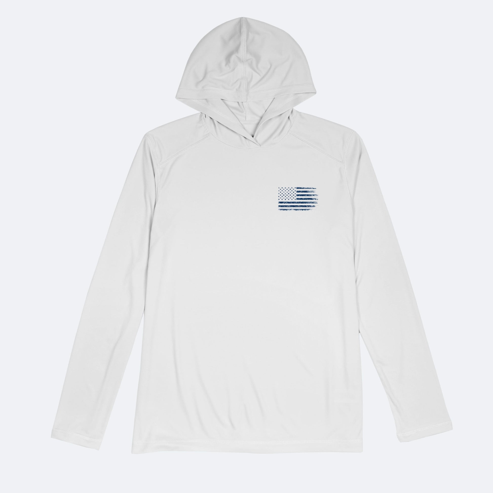 Vapor Apparel Sun Protection Weathered Flag Solar Hoodie