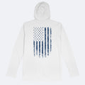 Vapor Apparel Sun Protection Weathered Flag Solar Hoodie