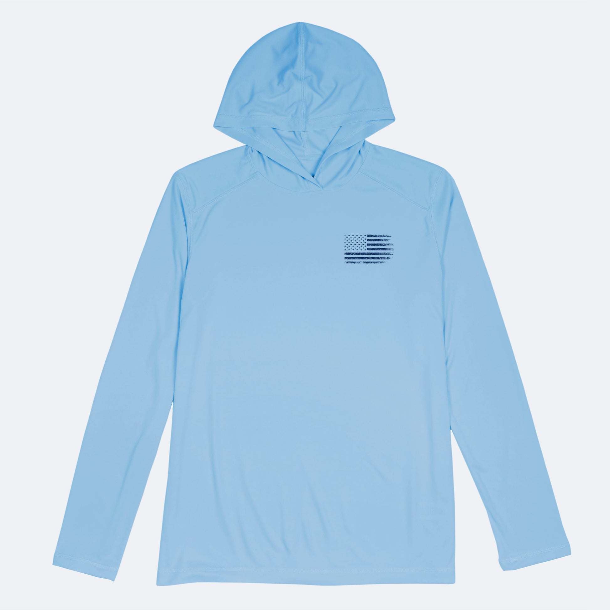 Vapor Apparel Sun Protection Weathered Flag Solar Hoodie