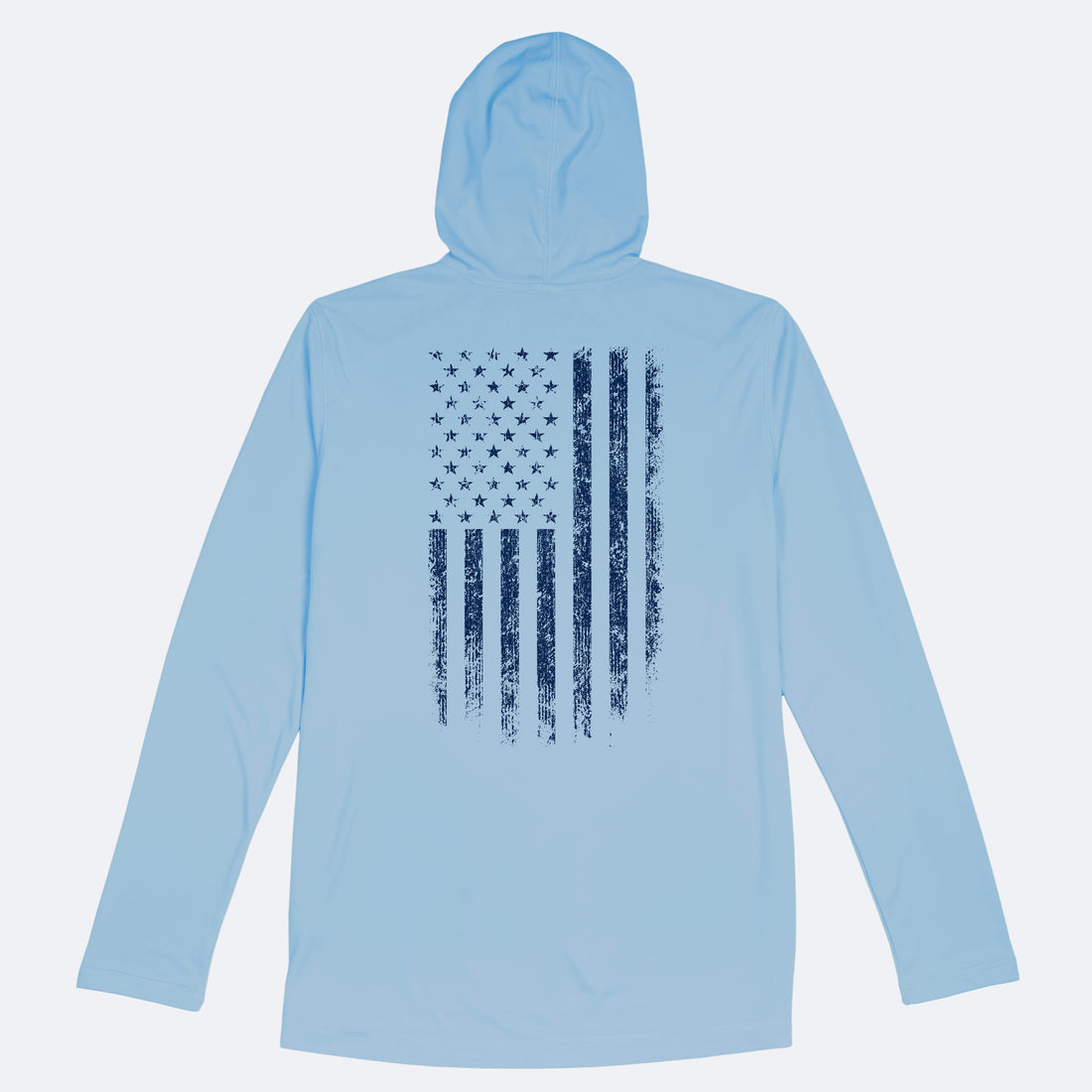 Vapor Apparel Sun Protection Weathered Flag Solar Hoodie
