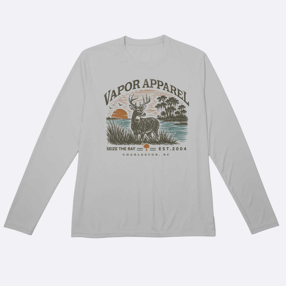 Vapor Apparel Sun Protection Wildlands Deer Solar Long Sleeve