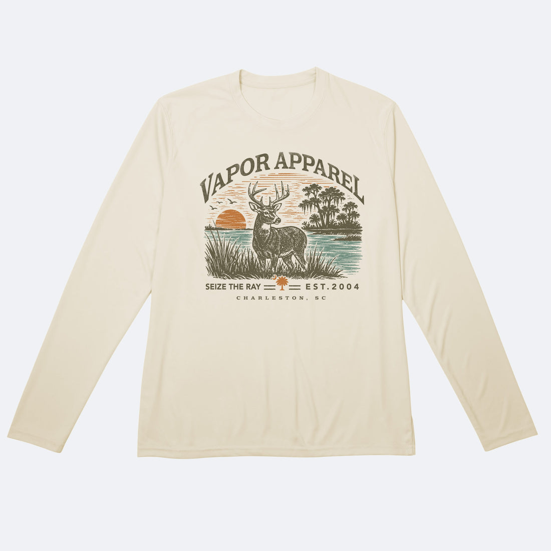 Vapor Apparel Sun Protection Wildlands Deer Solar Long Sleeve